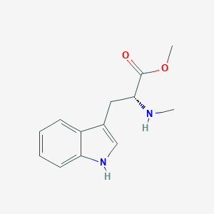 molecular formula C13H16N2O2 B049982 N-Methyl-D-tryptophan Methyl Ester CAS No. 131831-87-3