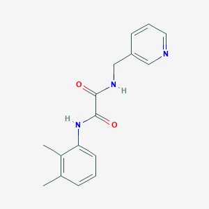 molecular formula C16H17N3O2 B4998509 N-(2,3-dimethylphenyl)-N'-(3-pyridinylmethyl)ethanediamide 