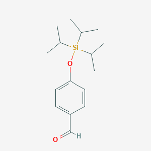 molecular formula C16H26O2Si B049986 4-三异丙基甲硅氧基苯甲醛 CAS No. 211617-68-4