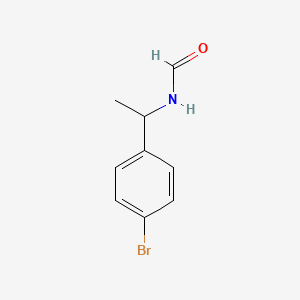 molecular formula C9H10BrNO B4998828 N-[1-(4-bromophenyl)ethyl]formamide 
