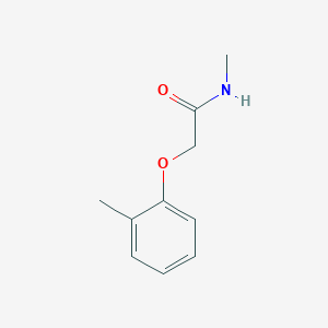 molecular formula C10H13NO2 B499884 N-methyl-2-(2-methylphenoxy)acetamide 
