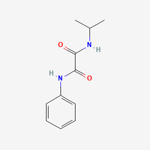 molecular formula C11H14N2O2 B4999128 N-phenyl-N'-(propan-2-yl)ethanediamide 