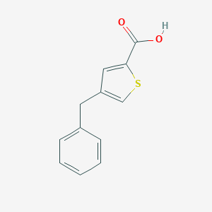 molecular formula C12H10O2S B049999 4-Benzylthiophene-2-carboxylic acid CAS No. 27921-49-9