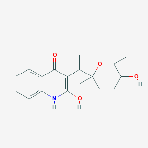 molecular formula C19H25NO4 B000050 Bucharidine CAS No. 25865-94-5