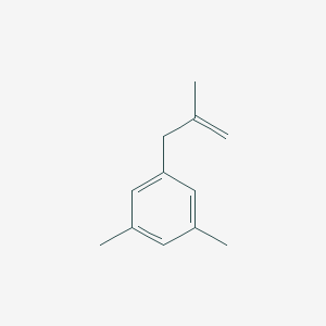 molecular formula C12H16 B050002 3-(3,5-二甲基苯基)-2-甲基-1-丙烯 CAS No. 119612-48-5
