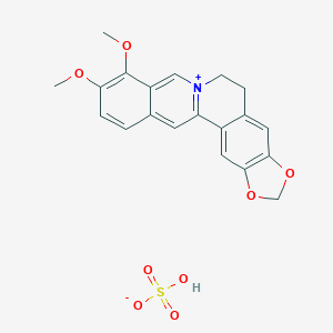 molecular formula C20H19NO8S B050003 Berberine bisulfate CAS No. 633-66-9