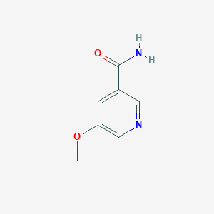 molecular formula C7H8N2O2 B050006 5-Methoxynicotinamide CAS No. 119646-50-3