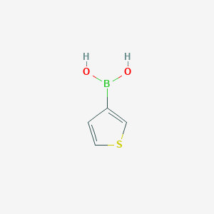 molecular formula C4H5BO2S B050007 3-Thienylboronic acid CAS No. 6165-69-1