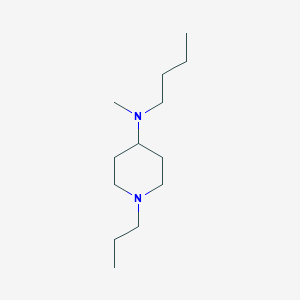 molecular formula C13H28N2 B5001248 N-butyl-N-methyl-1-propylpiperidin-4-amine 