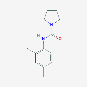 molecular formula C13H18N2O B500218 N-(2,4-dimethylphenyl)pyrrolidine-1-carboxamide 