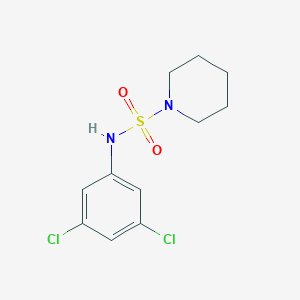 molecular formula C11H14Cl2N2O2S B500227 N-(3,5-dichlorophenyl)piperidine-1-sulfonamide CAS No. 890601-90-8