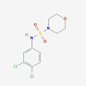 molecular formula C10H12Cl2N2O3S B500229 N-(3,4-dichlorophenyl)morpholine-4-sulfonamide CAS No. 71271-03-9