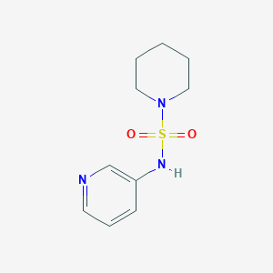 molecular formula C10H15N3O2S B500241 N-pyridin-3-ylpiperidine-1-sulfonamide CAS No. 876894-99-4