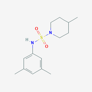 molecular formula C14H22N2O2S B500243 N-(3,5-dimethylphenyl)-4-methylpiperidine-1-sulfonamide CAS No. 942034-01-7