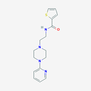 molecular formula C16H20N4OS B500322 N-(2-(4-(pyridin-2-yl)piperazin-1-yl)ethyl)thiophene-2-carboxamide CAS No. 941904-90-1