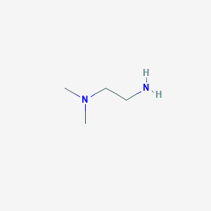 molecular formula C4H12N2 B050034 N,N-Dimethylethylenediamine CAS No. 108-00-9