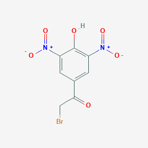 molecular formula C8H5BrN2O6 B050037 杀手 III CAS No. 120388-18-3