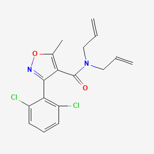 N,N-diallyl-3-(2,6-dichlorophenyl)-5-methyl-4-isoxazolecarboxamide