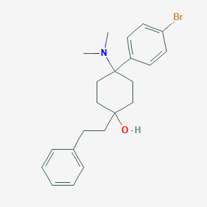 molecular formula C22H28BrNO B050051 Bromadol CAS No. 77239-98-6