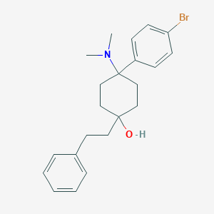 molecular formula C22H28BrNO B050051 溴鼠灵 CAS No. 77239-98-6