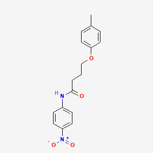 4-(4-methylphenoxy)-N-(4-nitrophenyl)butanamide