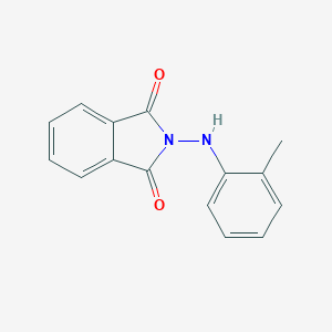 molecular formula C15H12N2O2 B500679 2-(2-toluidino)-1H-isoindole-1,3(2H)-dione 