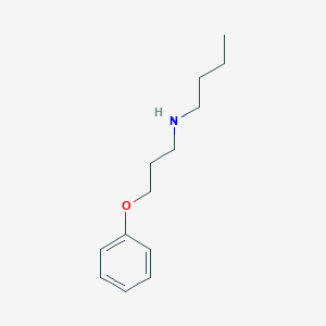 molecular formula C13H21NO B5007002 N-(3-phenoxypropyl)butan-1-amine 