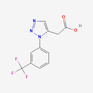 molecular formula C11H8F3N3O2 B5007482 MFCD10006882 