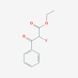 molecular formula C11H11FO3 B050075 Ethyl 2-fluoro-3-oxo-3-phenylpropanoate CAS No. 1479-22-7