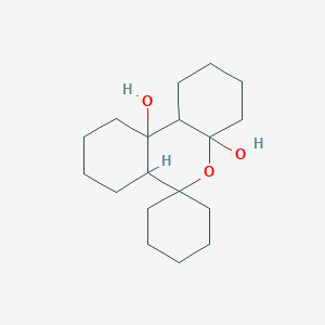 molecular formula C18H30O3 B5007559 octahydrospiro[benzo[c]chromene-6,1'-cyclohexane]-4a,10a(2H,6aH)-diol CAS No. 5186-22-1