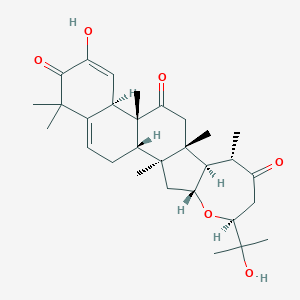 molecular formula C30H42O6 B050078 Cucurbitacin S CAS No. 60137-06-6