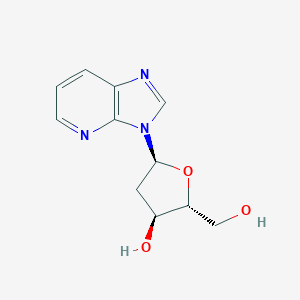 molecular formula C11H13N3O3 B050079 Drf-DP CAS No. 125178-07-6