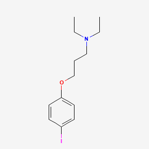 molecular formula C13H20INO B5008159 N,N-diethyl-3-(4-iodophenoxy)-1-propanamine 