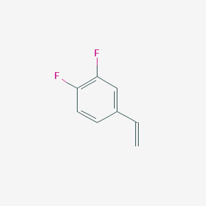 molecular formula C8H6F2 B050085 3,4-Difluorostyrene CAS No. 405-03-8