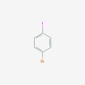 molecular formula C6H4BrI B050087 1-溴-4-碘苯 CAS No. 589-87-7