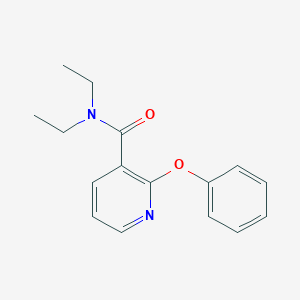 molecular formula C16H18N2O2 B500905 N,N-diethyl-2-phenoxynicotinamide CAS No. 944773-28-8