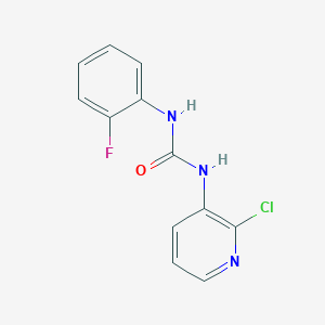 N-(2-chloro-3-pyridinyl)-N'-(2-fluorophenyl)urea