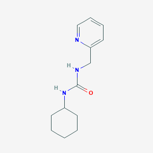 1-Cyclohexyl-3-(pyridin-2-ylmethyl)urea