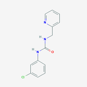 1-(3-Chlorophenyl)-3-(pyridin-2-ylmethyl)urea