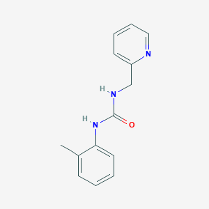 N-(2-methylphenyl)-N'-(2-pyridinylmethyl)urea