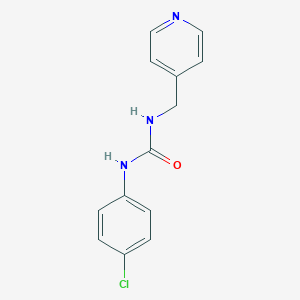 N-(4-chlorophenyl)-N'-(4-pyridinylmethyl)urea