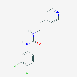 N-(3,4-dichlorophenyl)-N'-[2-(4-pyridinyl)ethyl]urea