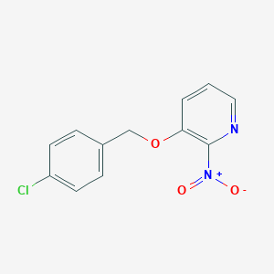 3-[(4-Chlorobenzyl)oxy]-2-nitropyridine