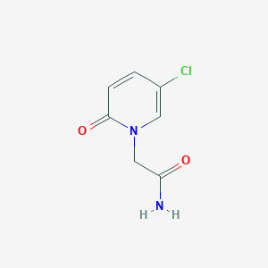 2-(5-chloro-2-oxo-1(2H)-pyridinyl)acetamide