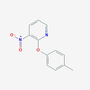 3-Nitro-2-(4-methylphenoxy)pyridine