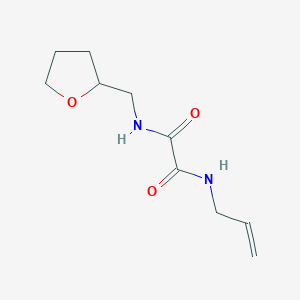 molecular formula C10H16N2O3 B5010025 N-allyl-N'-(tetrahydro-2-furanylmethyl)ethanediamide 