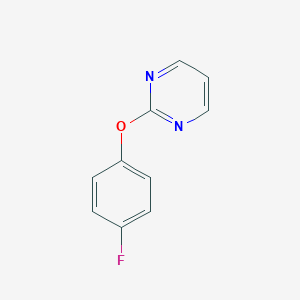 molecular formula C10H7FN2O B501062 2-(4-Fluorophenoxy)pyrimidine 