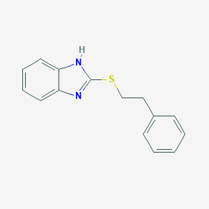 molecular formula C15H14N2S B501067 2-phenethylsulfanyl-1H-benzimidazole 