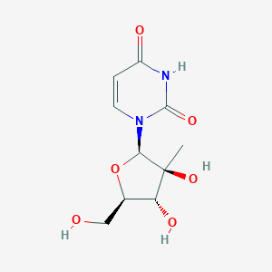 1-[(2R,3S,4R,5R)-3,4-dihydroxy-5-(hydroxymethyl)-3-methyloxolan-2-yl]pyrimidine-2,4-dione