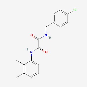 molecular formula C17H17ClN2O2 B5010963 N-(4-chlorobenzyl)-N'-(2,3-dimethylphenyl)ethanediamide 